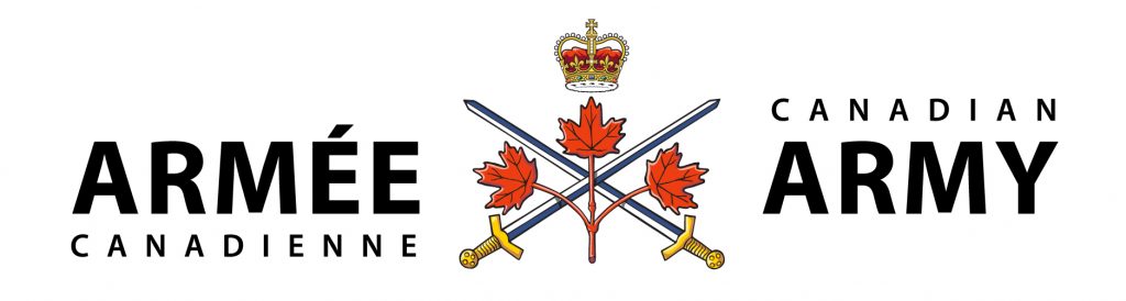 Canadian Army crest badge in French